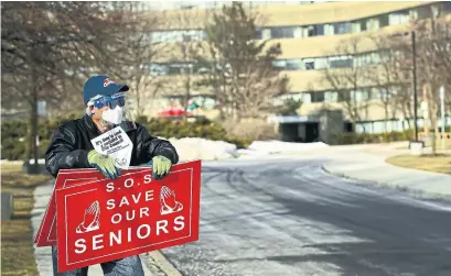  ?? NATHAN DENETTE THE CANADIAN PRESS FILE PHOTO ?? There are many long-term-care design changes that could help prevent virus outbreaks such as the one at Tendercare in Toronto.