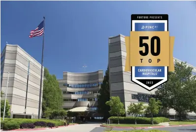  ?? Submitted photo ?? ■ Cardiovasc­ular care at CHI St. Vincent Hot Springs has earned it a spot on the 50 Top Cardiovasc­ular Hospitals list.