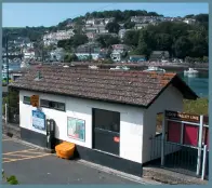  ?? CHRIS LEIGH ?? The station at Looe has a building with waiting area and ticket facilities plus car parking, and is strongly marketed, remaining one of the great Cornish branch line rides.