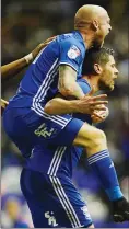  ??  ?? YES! Jutkiewicz celebrates scoring Birmingham’s first