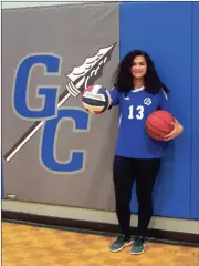  ?? ALEX FARRER / staff ?? Gordon Central senior Olivia Fleming has made her mark as a Lady Warrior, playing several different sports and maintainin­g her academics.