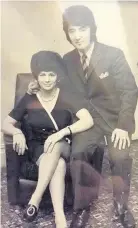  ??  ?? Pictured is the salon’s founder Mario Lanza and wife Cecilia.