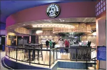  ??  ?? Perfect Pour Café, the new coffee house and wine bar at Point Place Casino in Bridgeport