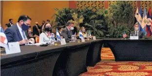  ?? REUTERS ?? U.S. Secretary of State Antony Blinken attends a meeting with the foreign ministers of Mexico and Central American Integratio­n System (SICA) member states at Interconti­nental Hotel Costa Rica, in San Jose, Costa Rica, on Tuesday.