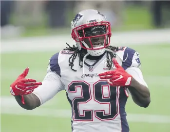  ?? PATRICK SMITH/ GETTY IMAGES/ FILES ?? Running back LeGarrette Blount is among a group of New England Patriots who don’t plan to join the team’s White House visit to meet U.S. President Donald Trump.