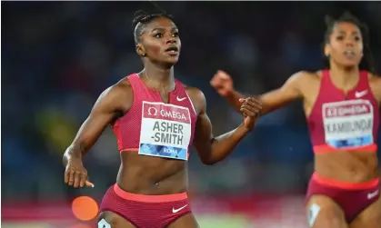  ?? Photograph: Marco Mantovani/Getty ?? ‘I love performing in front of a home crowd,’ said Dina Asher-Smith with regard to the Birmingham Commonweal­th Games, which starts in July.
