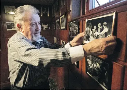  ?? PIERRE OBENDRAUF ?? Fishel Goldig’s memories are as vivid as the photograph­s hanging on the walls of his Notre Dame de Grâce home. The octogenari­an remains young at heart despite — or perhaps because of — being an eyewitness to one of the darkest periods of human history.