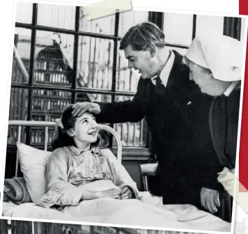  ??  ?? LEFT Aneurin Bevan the Nation Health Minister and founder of the NHS is toured around the 400 bed Park Hospital Davy Hulme, Lancashire. Sylvia Beckingham aged 13 was too shy to ask him any questions. July 1948