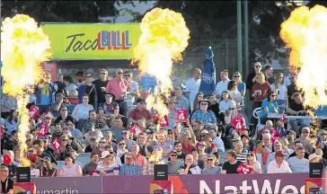  ?? Picture: Ady Kerry ?? Spectators could be back watching Kent in cricket action this summer