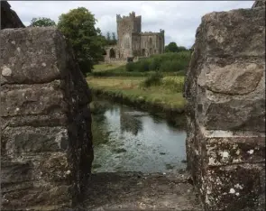  ??  ?? The historic Tintern Abbey in all its glory.