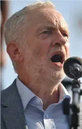  ??  ?? Fresh crisis: Jeremy Corbyn