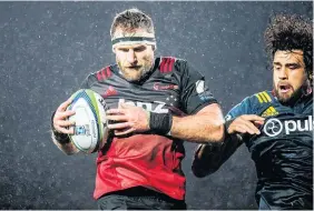  ?? Photosport.nz ?? Kieran Read led an outstandin­g Crusaders forward effort.