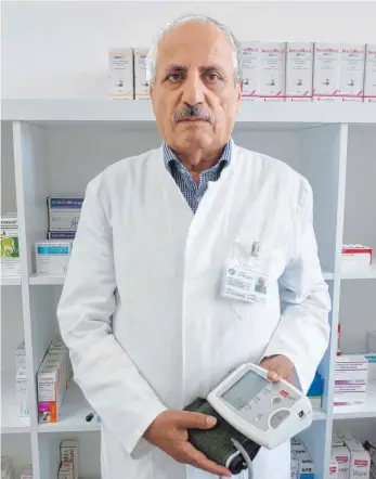  ?? FOTO: JOSEF SCHNEIDER ?? Dr. Ali Hassan Al-Gamrah ist Arzt in der LEA.