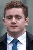  ??  ?? Debut: Paddy Jackson