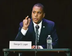  ?? ?? Former state Sen. George Logan recently won the nomination to challenge U.S. Rep. Jahana Hayes, D-5