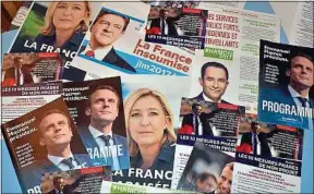  ??  ?? Les onze candidats ont des programmes plus contrastés qu’il y a cinq ans.