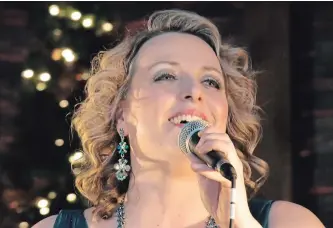  ?? SPECIAL TO THE NIAGARA FALLS REVIEW ?? Niagara singer Melissa-Marie Shriner brings her annual Christmas concert to FirstOntar­io Performing Arts Centre Dec. 22.