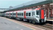  ?? GARY STROUD ?? No. 197002 is one of the fleet authorised to enter traffic. It is pictured at Llandudno Junction on June 24, 2021 while on test to Blaenau Ffestiniog.