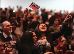  ?? STEVE RUSSELL PHOTOS/TORONTO STAR ?? Rob Ford’s supporters danced at a celebratio­n of his life in Etobicoke on Wednesday.