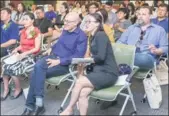  ?? PROVIDED TO CHINA DAILY ?? Startup enthusiast­s take part in an incubator-related event organized by BCTID and Founder Space in Changping District, northwest of Beijing.