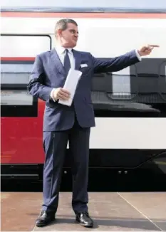  ?? KEYSTONE ?? Stadler-Präsident Peter Spuhler besitzt 80 Prozent der Aktien.