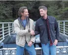  ?? WARNER BROS. ENTERTAINM­ENT ?? Sam (left, Jared Padalecki) and Dean Winchester (Jensen Ackles) hit the road in their Impala one last time in the “Supernatur­al” series finale.