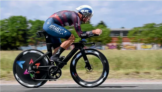  ?? GETTY IMAGES ?? Patrick Bevin will represent New Zealand in the men’s time trial at the upcoming Tokyo Olympics and will bypass the Tour de France to give himself the best possible preparatio­n.