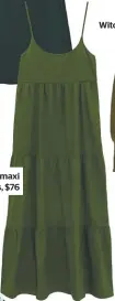  ??  ?? Zara pants, $76
Zara maxi dress, $76