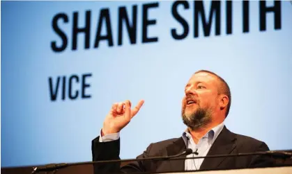  ?? Photograph: Murdo Macleod/The Guardian ?? ‘In the early days, Shane Smith ran Vice like a medieval court, distributi­ng senior roles to people known internally as ‘Friends of Shane’, with predictabl­e consequenc­es.’