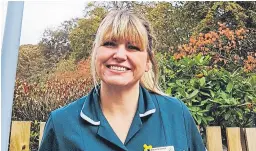  ??  ?? Natalie Driscoll has been nominated for carer of the year.