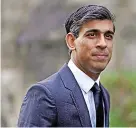  ?? Stefan Rousseau ?? > Chancellor Rishi Sunak will reveal all in the Budget today
