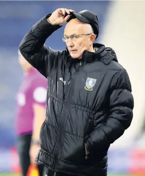  ??  ?? Tony Pulis has been sacked as Sheffield Wednesday manager after just 10 matches.