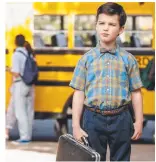  ??  ?? Iain Armitage in Young Sheldon.