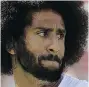  ??  ?? Colin Kaepernick