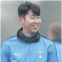  ??  ?? ON THE RISE Tottenham’s in-form star Heung-min Son