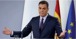  ?? XINHUA ?? Pedro Sánchez convocó a elecciones generales anticipada­s para el 28 de abril.
