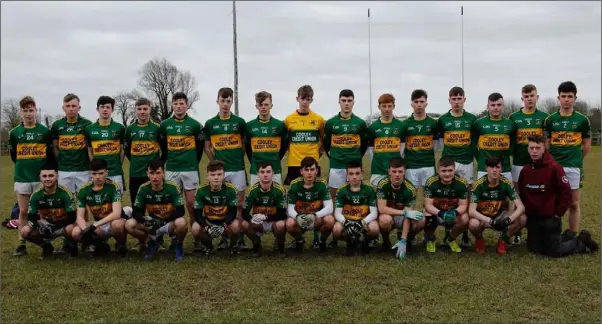  ??  ?? Cooley Kickhams/Cuchulainn Gaels minors got off to a winning start on Saturday.