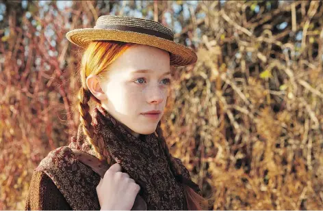  ?? THE CANADIAN PRESS ?? Amybeth McNulty is nominated for a Canadian Screen Award for best actress for her work in the television series Anne.