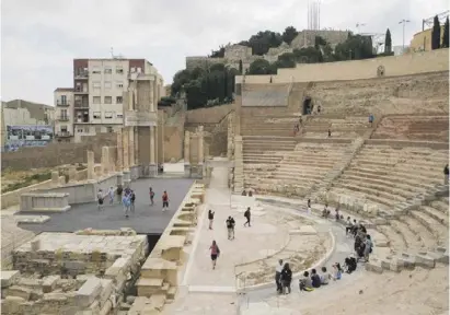  ?? Foto: Rathaus ?? Das Museum Teatro Romano in Cartagena ist auch am 1.November geöffnet.