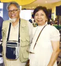  ??  ?? Baguio Museum OIC Stella Marie de Guia ( right) and Edgar de Guia