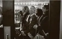  ?? Julia Rendleman / New York Times ?? Supporters of the Equal Rights Amendment jammed the gallery at the House of Delegates in Richmond, Va., on Wednesday.