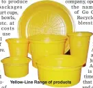  ??  ?? Yellow-Line Range of products