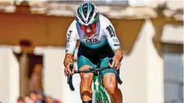  ?? CORTESÍA ?? ▶El ecuatorian­o Jefferson Cepeda mejora su ritmo en la Vuelta a Andalucía 2024.