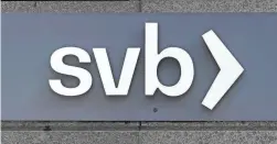  ?? JEFF CHIU/AP FILE ?? A lawsuit filed against the parent company of Silicon Valley Bank claims it “failed to disclose that, if its investment­s were negatively affected by rising interest rates, it was particular­ly susceptibl­e to a bank run.”