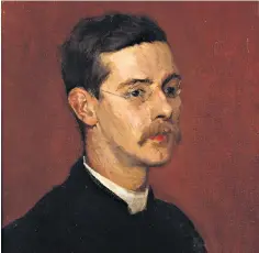  ?? ?? Rev James Court, rector of Widdington in Essex, by George Clausen (1852-1944)