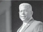  ?? MOLLY RILEY/AP ?? Former Florida Congressma­n Allen West speaks during a Faith and Freedom Coalition event in 2014. He is the new chairman of the Texas Republican Party.