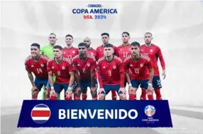  ?? COPA AMÉRICA ?? Con esta imagen, la organizaci­ón de la Copa América Estados Unidos 2024 le dio la bienvenida a la ‘Tricolor’.