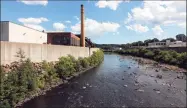  ?? Christian Abraham / Hearst Connecticu­t Media ?? The former Ansonia Copper and Brass factory complex in Ansonia Tuesday.