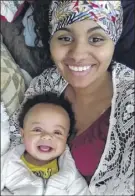  ?? Provided ?? Brianna Haughton and her son, Justice. The 21-year-old was found dead Jan. 13 inside a Troy home.