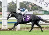  ??  ?? Astara returned to winning form at Ellerslie, her favourite track and scene of her three career successes.